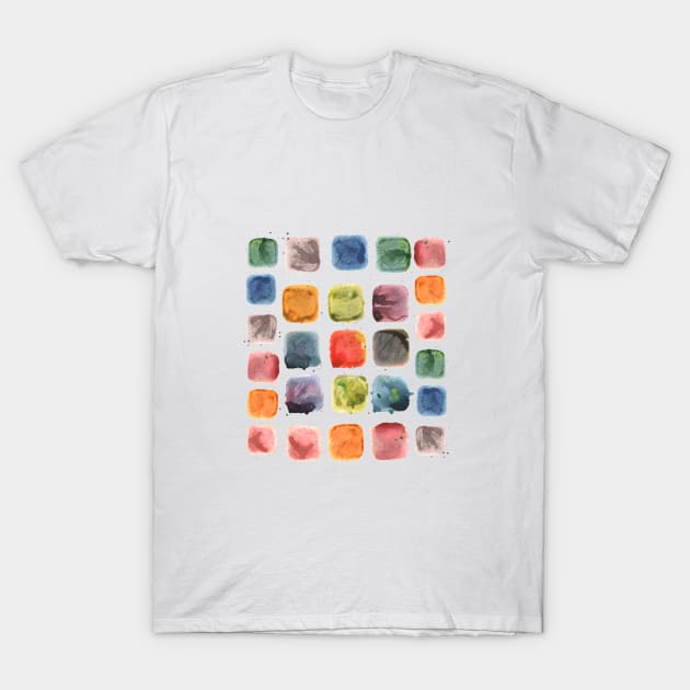 watercolor palette T-Shirt by BessoChicca